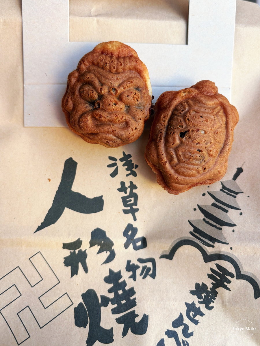 Asakusa Kameya ningyoyaki street snack