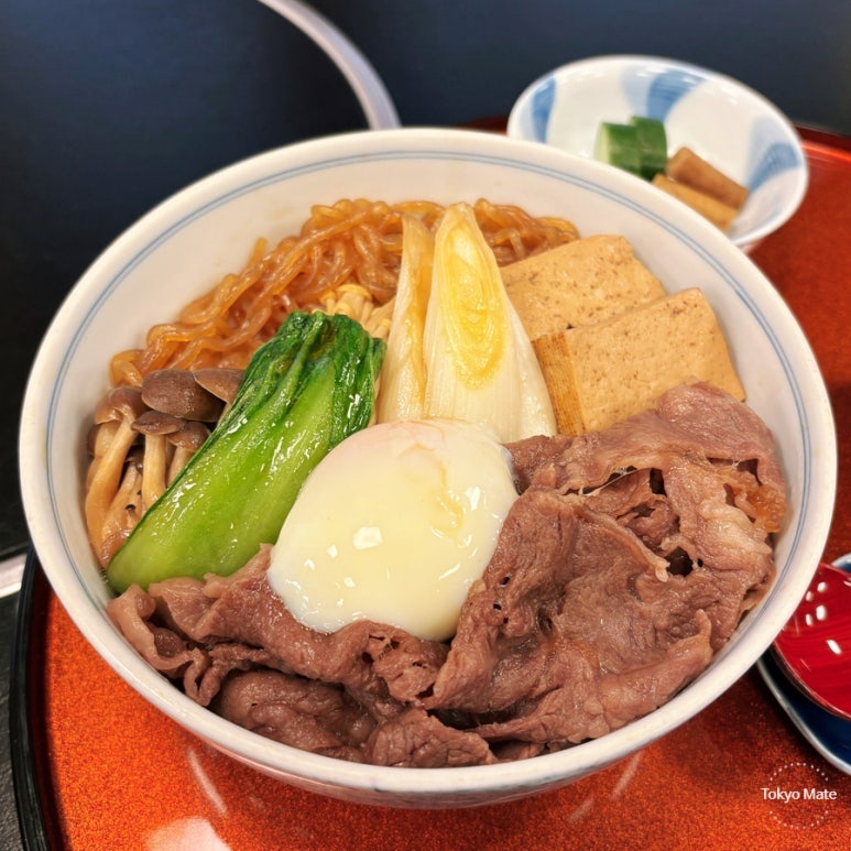 Harmony of Wagyu, Tofu, and Mushrooms