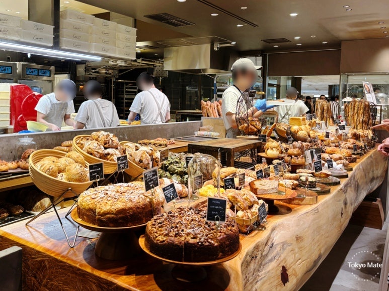 麻布台ヒルズのComme'N TOKYOのベーカリー