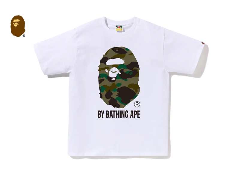 BAPE 1ST Camo short-sleeve tee