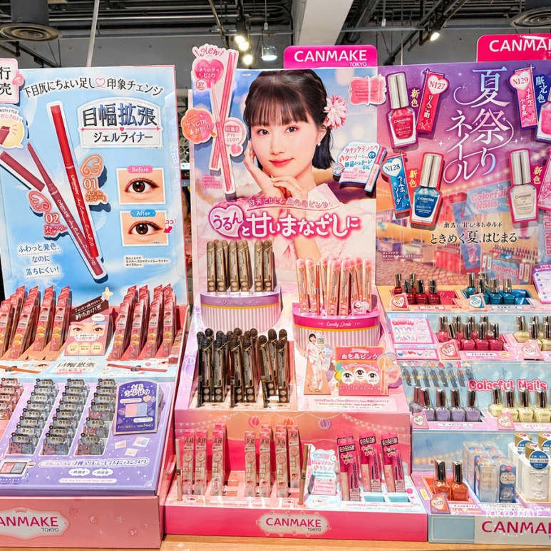 Canmake Prices in Japan: Powder, Tint, Mascara & Blush