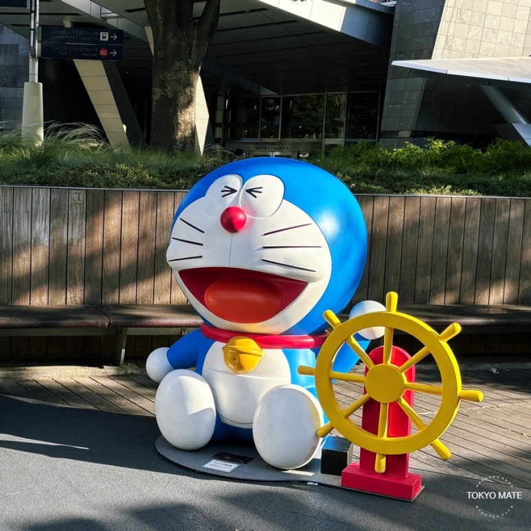 Doraemon exhibition event at Roppongi Hills