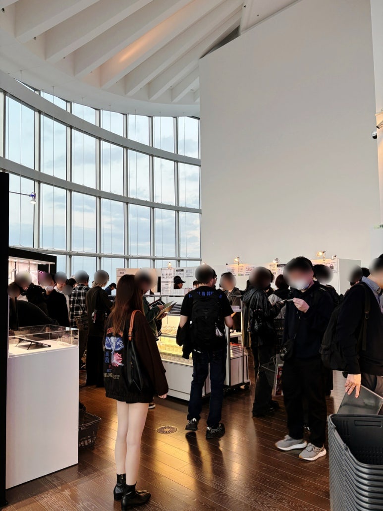 Roppongi Evangelion 30th Anniversary Exhibition limited goods store interior