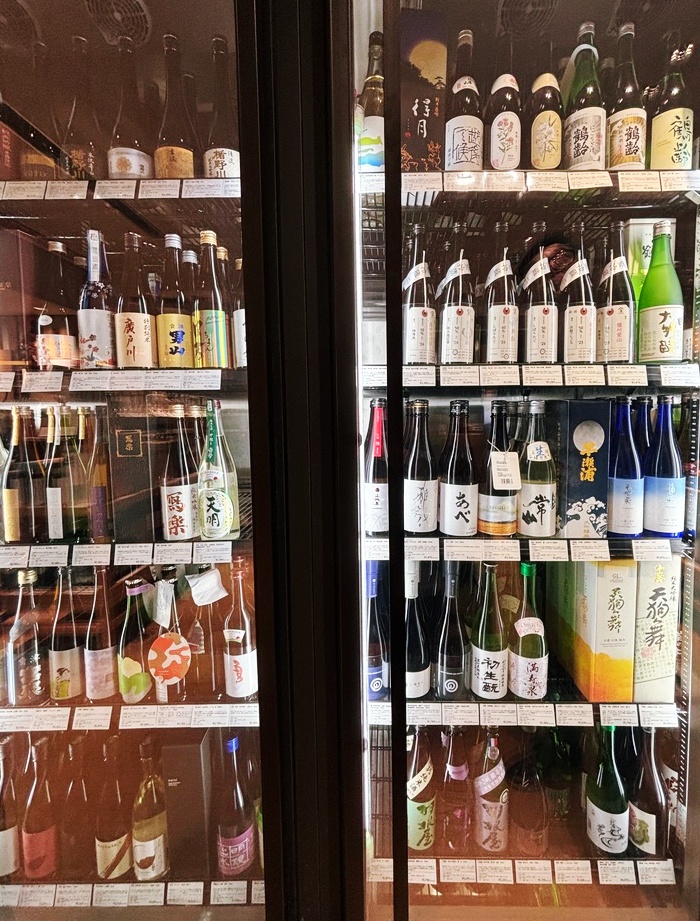 Ginza Six B2F Imadeya Ginza sake refrigerator