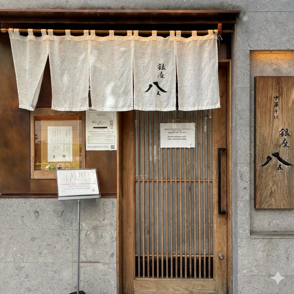 Ginza Hachigo: Michelin Bib Gourmand Ramen | Reservation & Waiting Guide