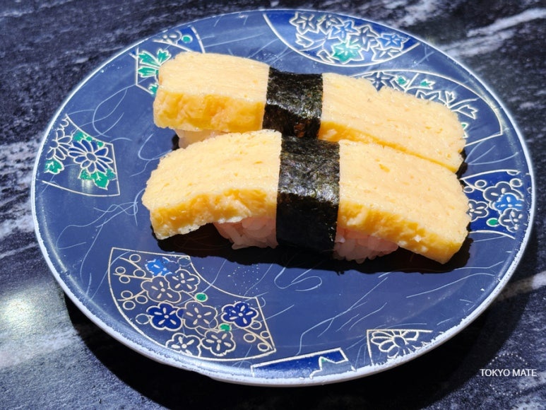 Sweet egg sushi