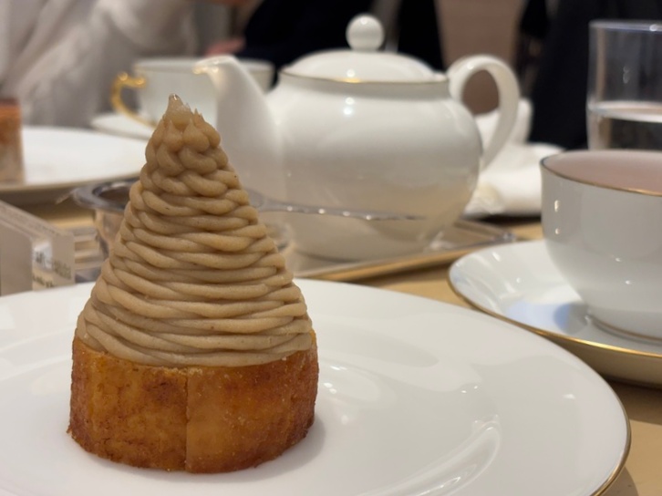 Darjeeling tea close-up at WAKO Tea Salon