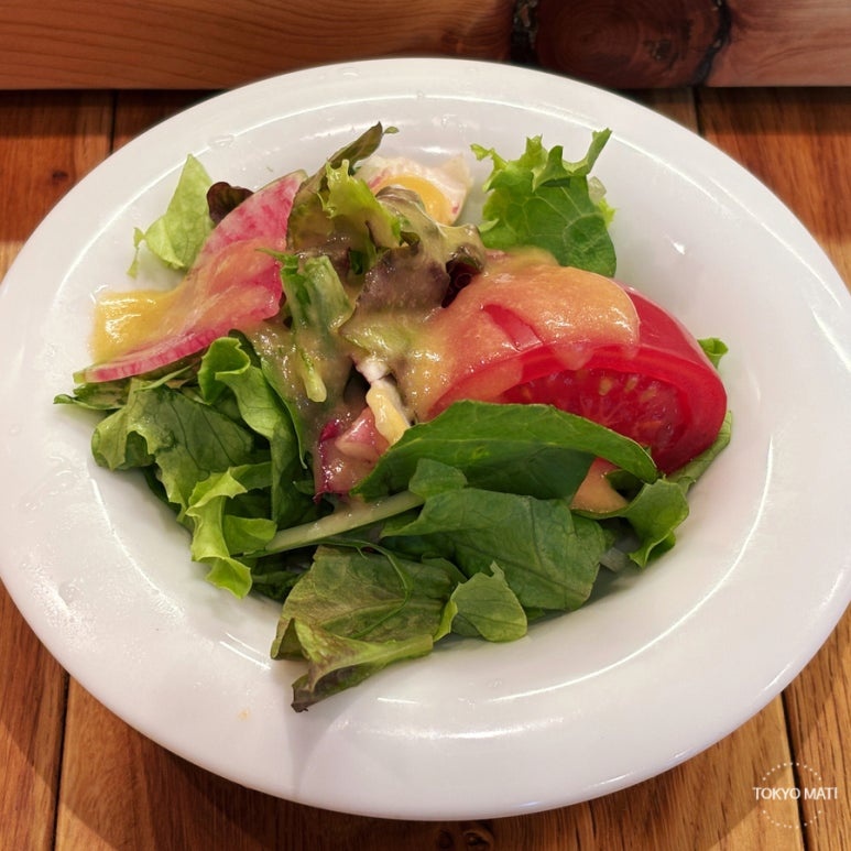 Grill K Komagome Main Store hamburg steak side salad menu