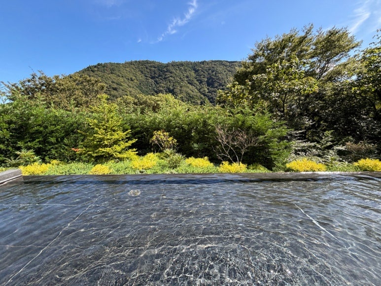 Hot Spring Footbath at Hakone Open-Air Museum