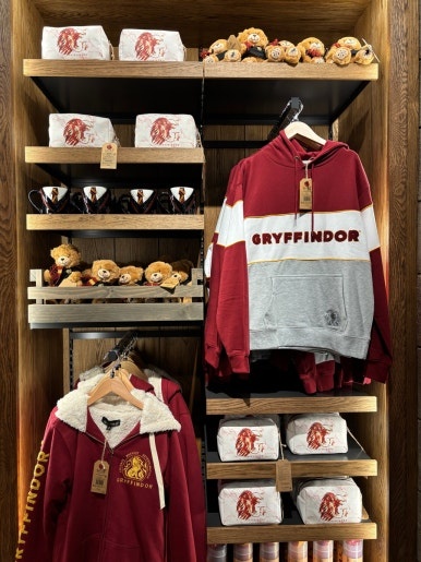 Harry Potter wands display