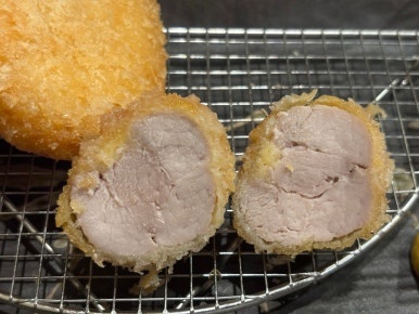 Bite-sized hire katsu at Imakatsu