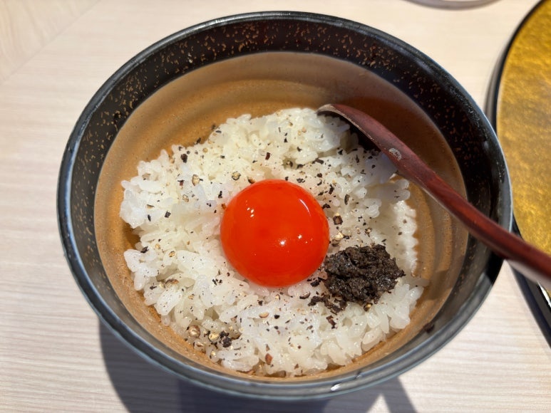 Iruka Tokyo Roppongi Truffle Egg Rice