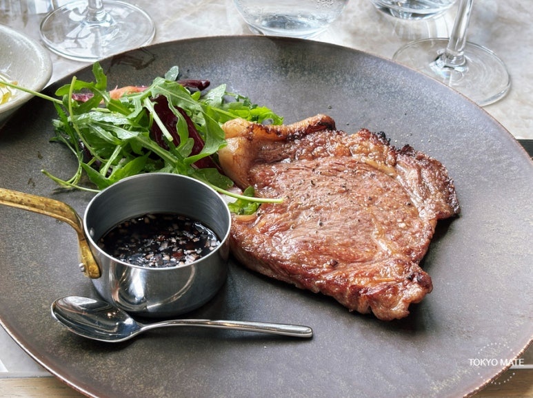 Janu Mercato Kyushu Nakamura wagyu sirloin steak