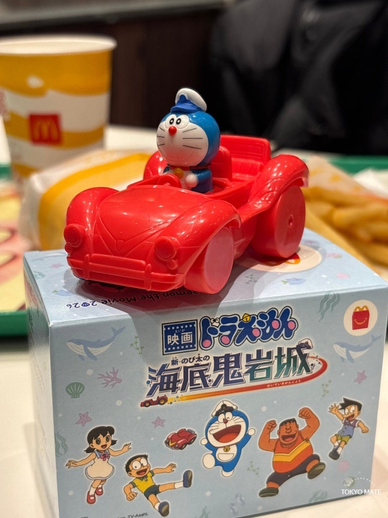 McDonald's Happy Set Doraemon Buggy toy 2026