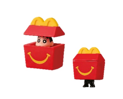 Japan McDonald's Happy Set Crayon Shin-chan Happy Set Box