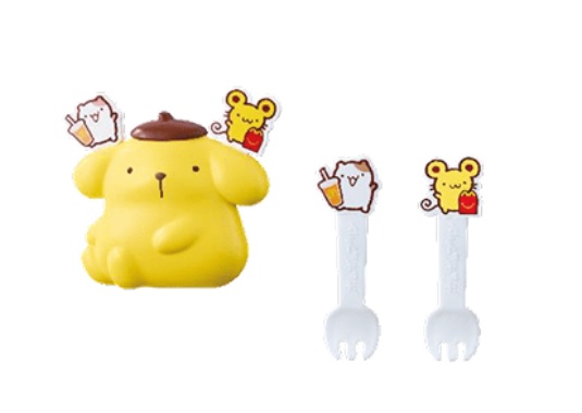 Japan McDonald's Happy Set Pompompurin Fork Stand