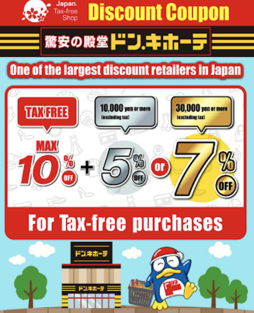 Japan Travel Discount Coupons 2025 Complete Guide: Don Quijote, BicCamera, Department Stores Tax-Free + Extra Savings