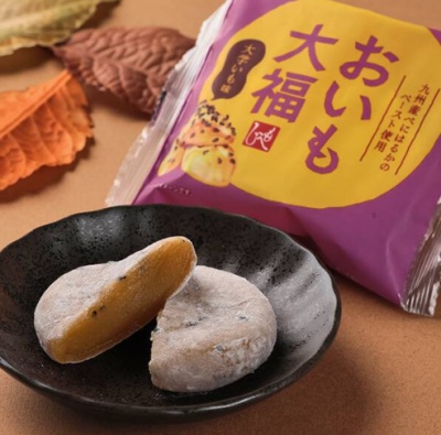 KALDI sweet potato mochi package