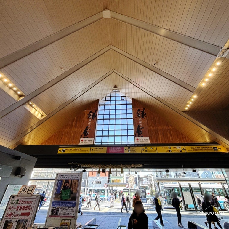JR Kamakura Station ticket gate