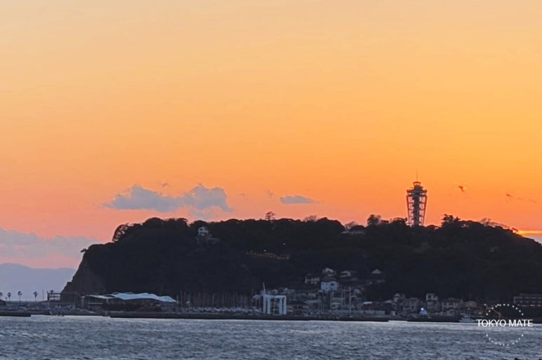 Enoshima sunset