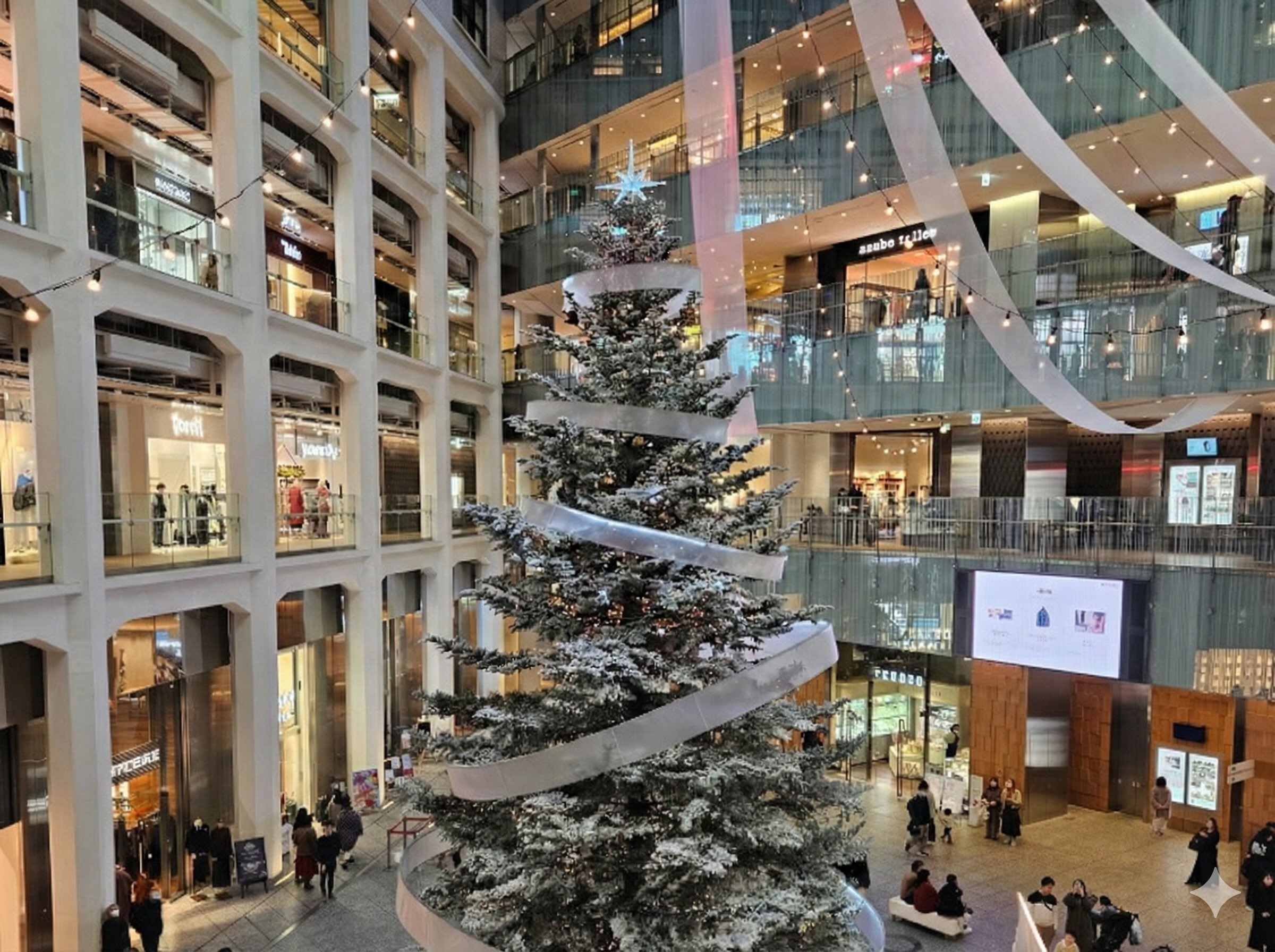 KITTE Marunouchi Guide: Christmas Tree, Free Observatory & Train Spotting