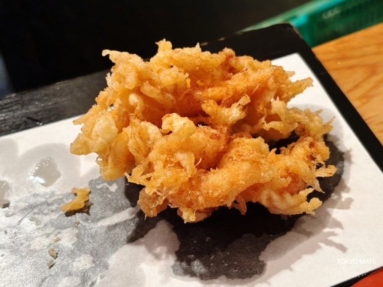 Shrimp kakiage tempura