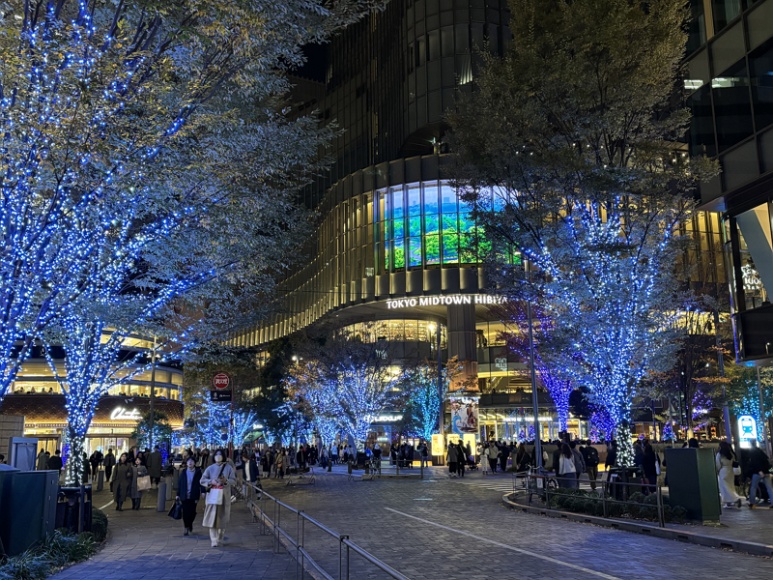 Tokyo Midtown Hibiya illumination