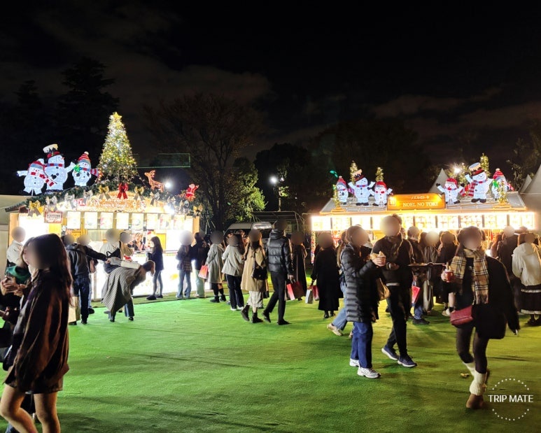 2025 Meiji Jingu Gaien Christmas Market 32 food corners
