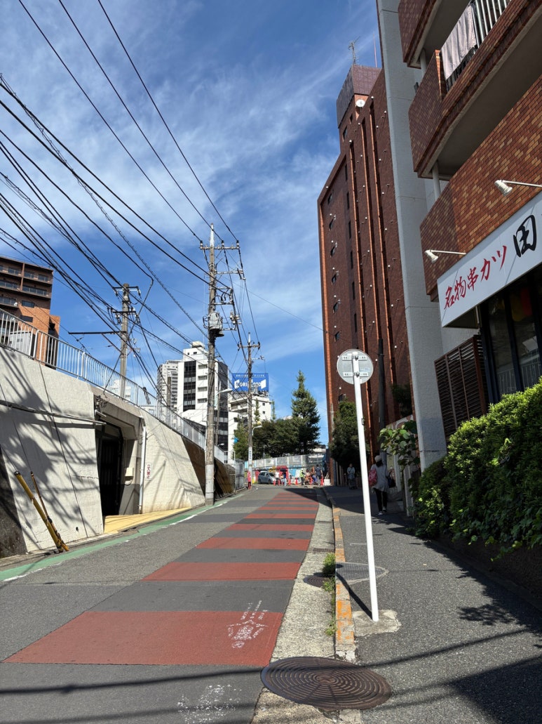 Nakameguro hill road to Daikanyama