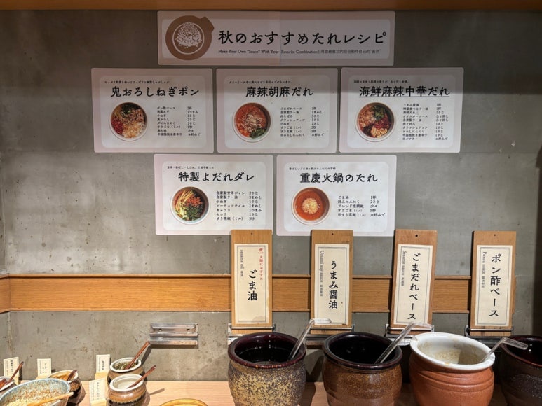 Weekday lunch set menu board showing three pricing tiers