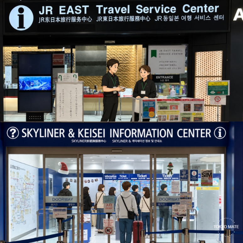 Narita Airport Suica & Pasmo: Where to Buy in T1-T3