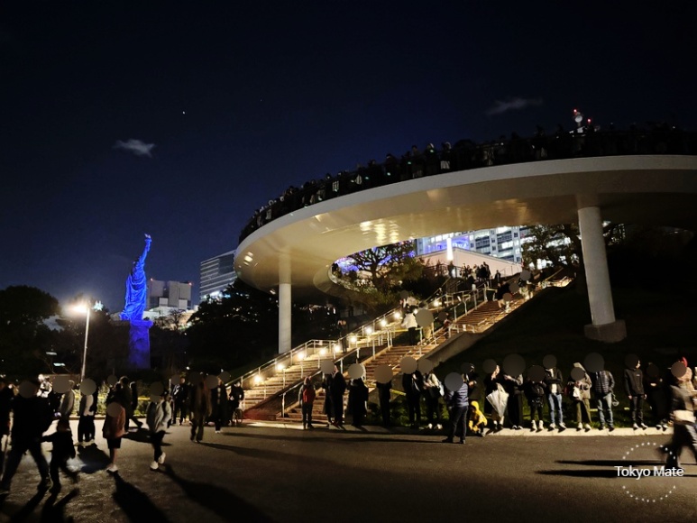 Odaiba Seaside Park observation deck