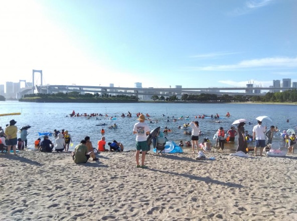 Odaiba Plage 2026 city-beach sea-bathing event
