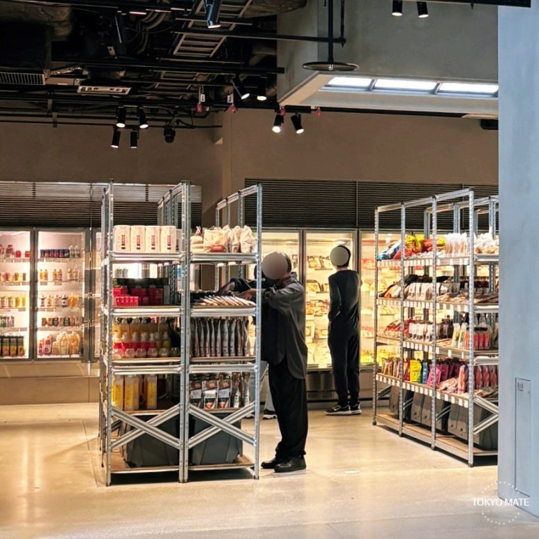 KURA:000 grocery with coffee drip bags and beans for gifts at Ogawa Coffee Laboratory Takanawa