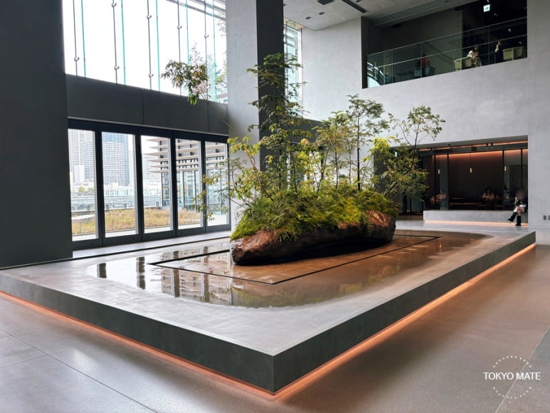 MIMURE interior landscape space at Ogawa Coffee Laboratory Takanawa