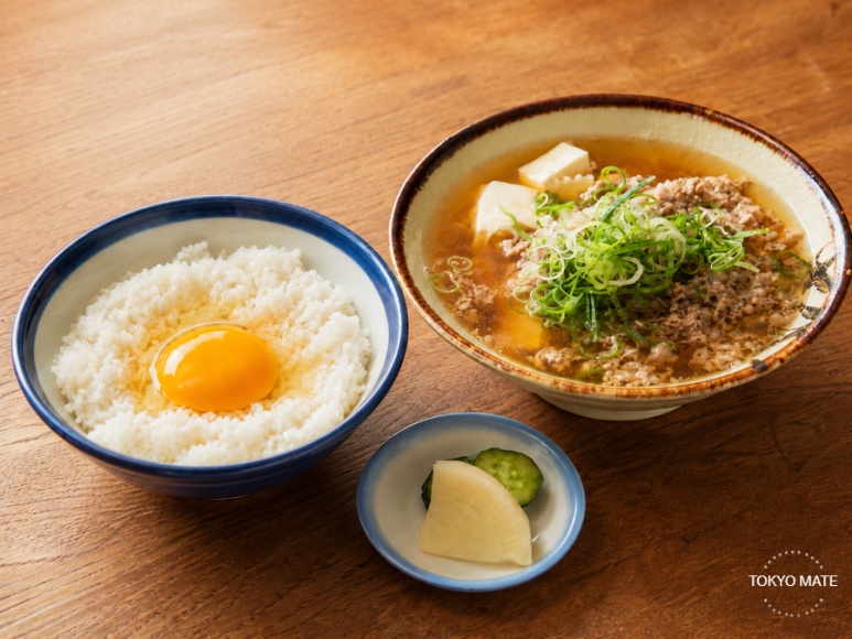 Nikusui and shotama at Chitose main store in Namba