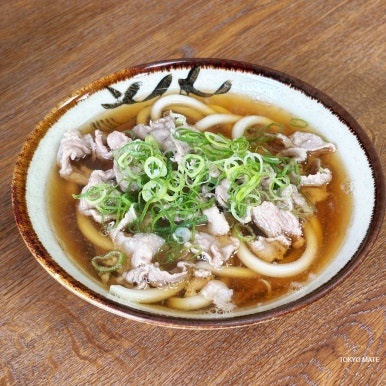 Buta udon at Chitose main store, 700 yen