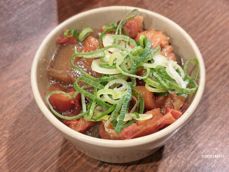 Doteyaki, the side that comes with the Hozenji set