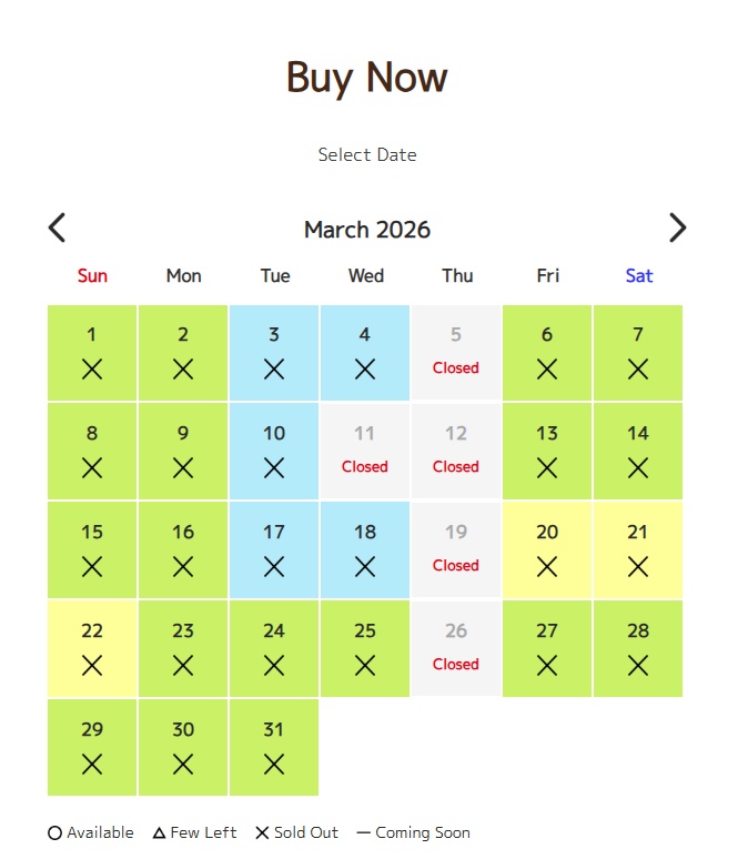 Pokemon Park Kanto international English booking page - SMS verification not required