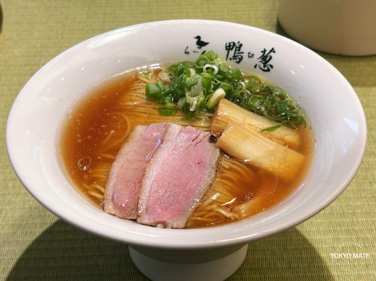 鴨to葱のあっさり鴨出汁ラーメン