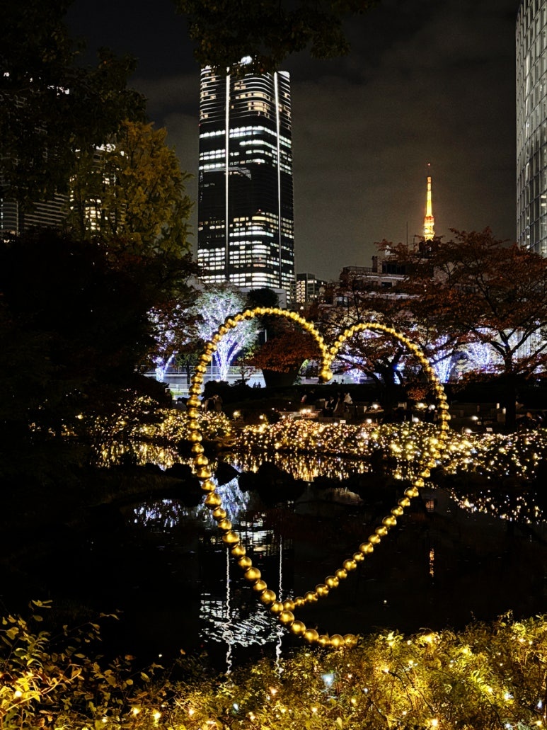 六本木之丘毛利庭园圣诞彩灯