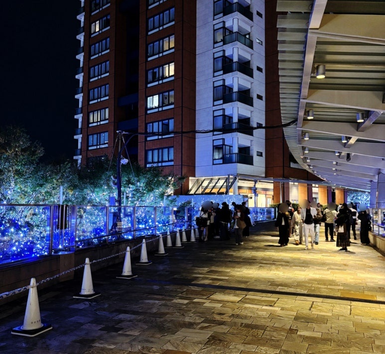 六本木彩灯必看打卡点榉树坂天桥