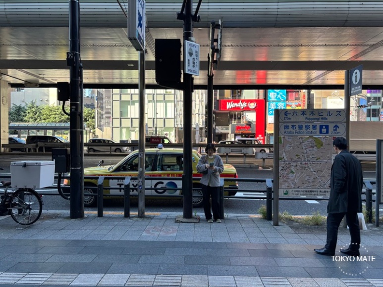 Roppongi Station Oedo Line Exit 3