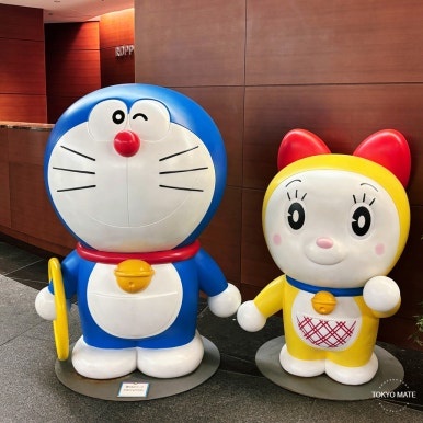 Roppongi Hills Doraemon secret mission wanted poster