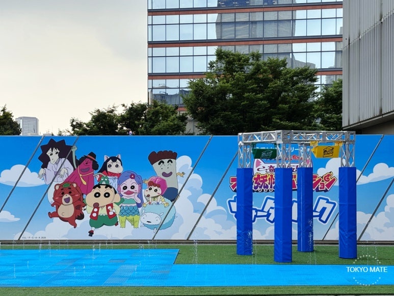 Roppongi Hills Summer Festival 2026 TV Asahi Crayon Shin-chan free water park