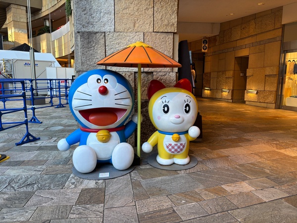 Roppongi Hills Arena on basement floor 2, level with the ground outside