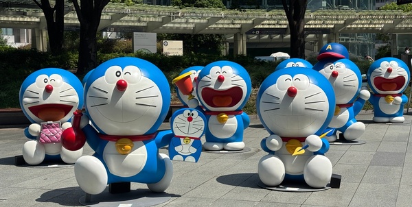 Doraemon's Anywhere Door at the Roppongi Hills Summer Festival