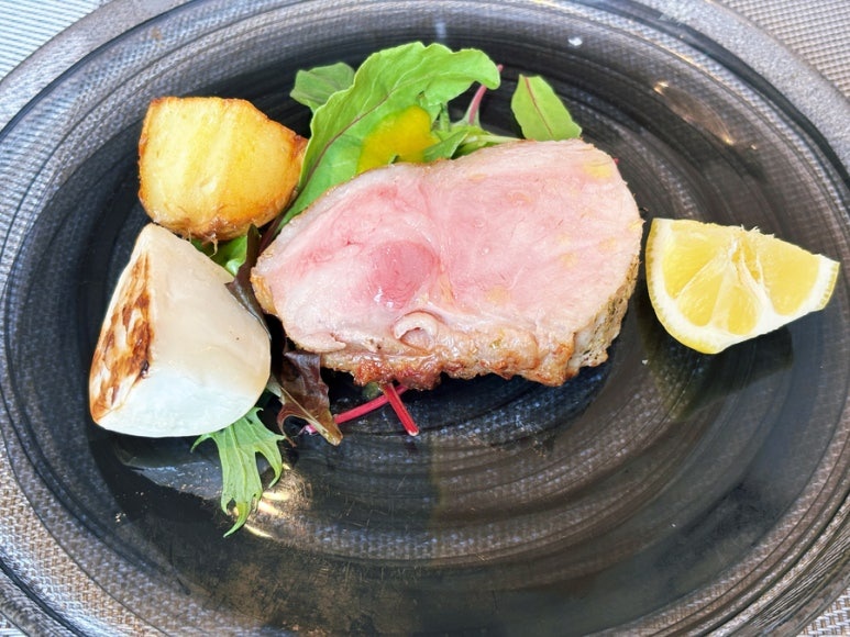 La Brianza Roppongi Hills Iberico steak lunch course