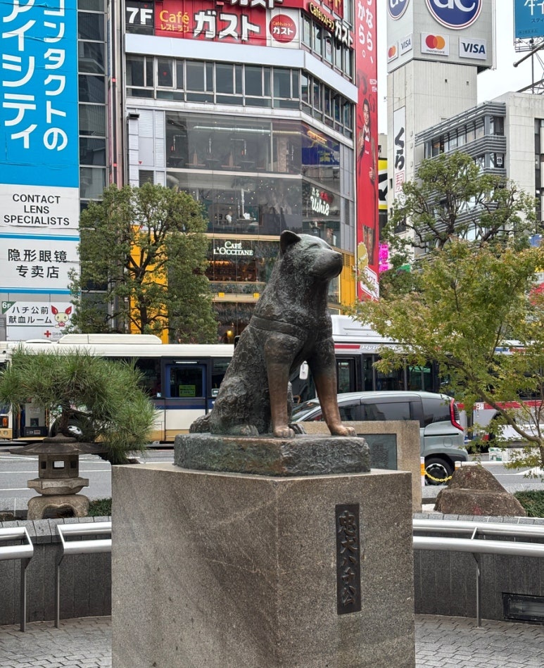 Hachiko statue, symbol of Shibuya