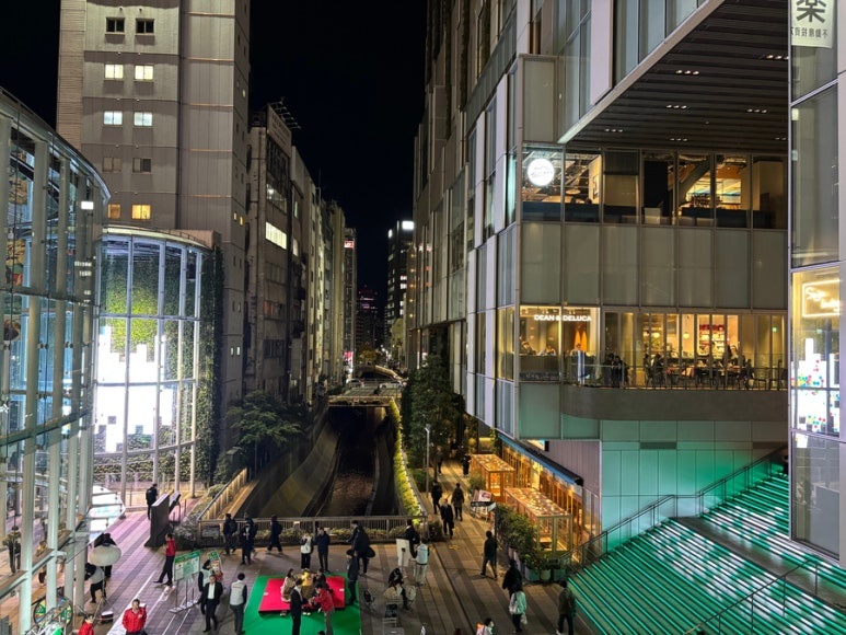 Shibuya Stream riverside promenade